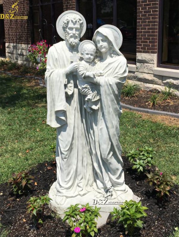 Life-size marble statue of the Holy Family for sale in shrines | D&Z ...