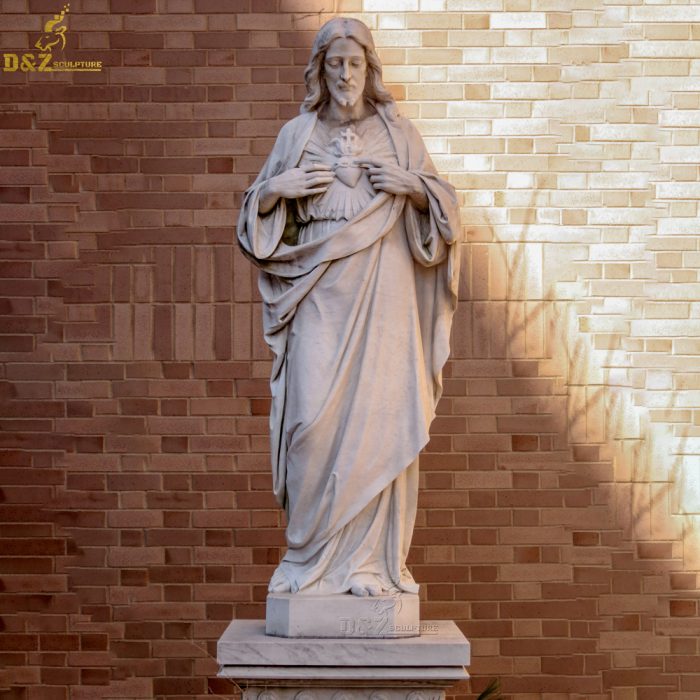 Holy Angels Catholic Church Dayton Ohio Sacred Heart of Jesus statue DZM-1043