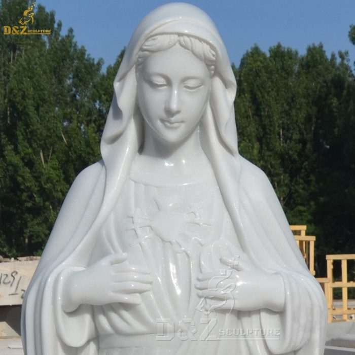 Best Quality Hand Carved Blessed Virgin Mary Sculpture DZM-1328