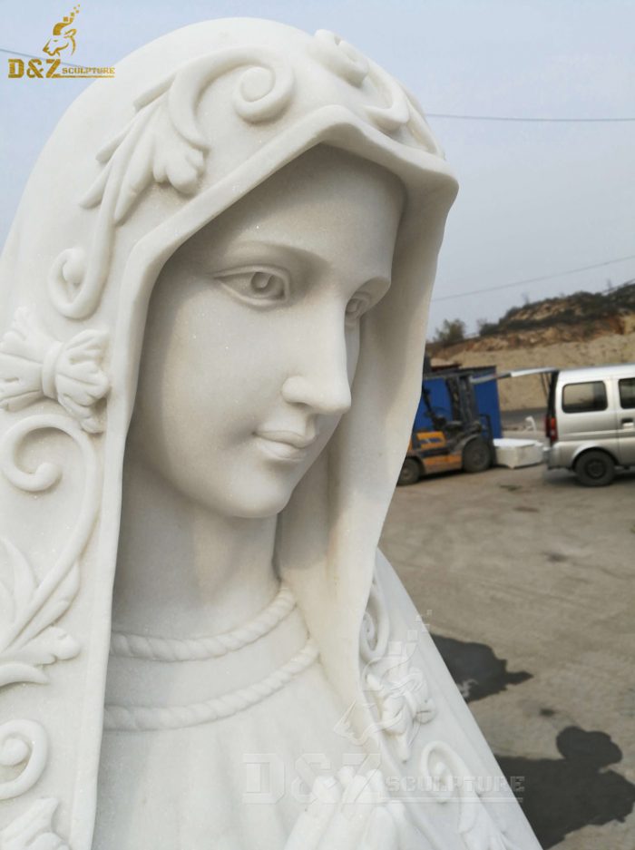 Church Products Hand Carved High Quality Stone our Lady of Fatima Statues DZM-1331