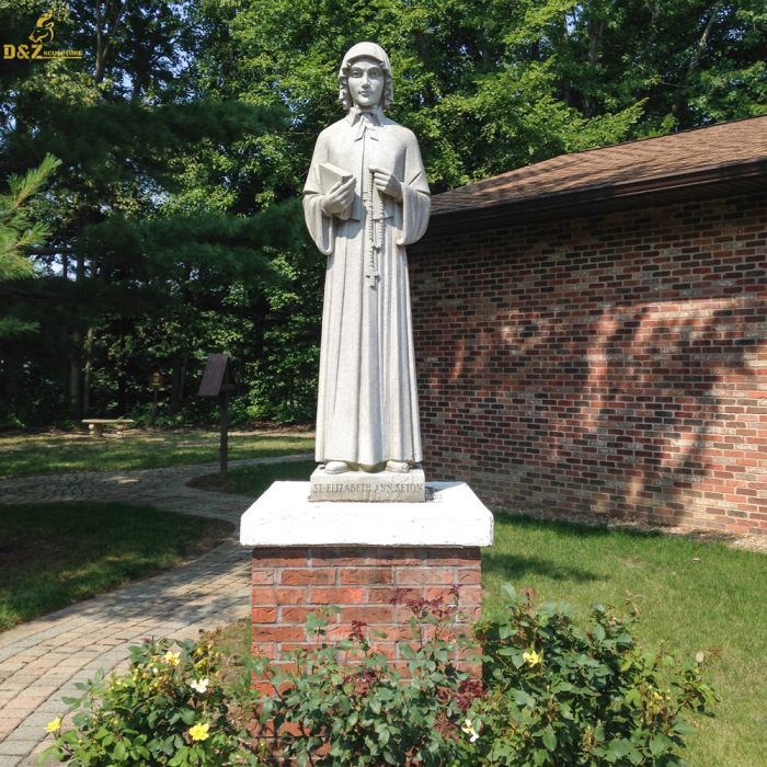 Garden decoration catholic saint Elizabeth sculpture DZM-1073