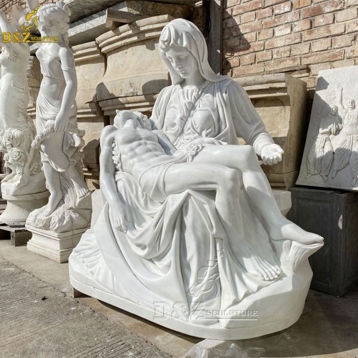 Famous marble sculpture replica Michelangelo Pieta statue DZM-1478