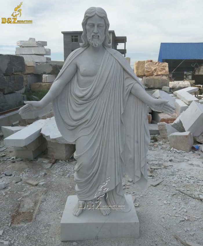 Life-size marble jesus for the non religious statue for sale DZM-1506