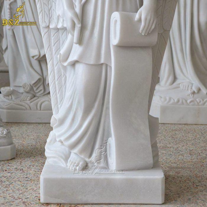 Premium Quality Hand Carfted Life Size Marble Angel Statue DZM-1408