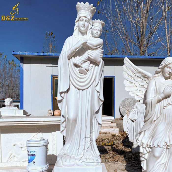 Virgin Mary statues from italy style sculptural art DZM-1490