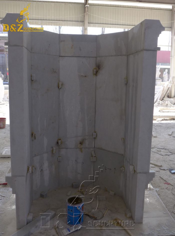 Factory direct custom processing natural marble religious church ambo stock DZM-1549