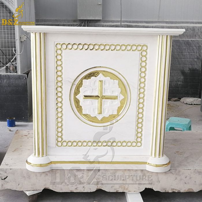 Natural Marble Stone Christian Altar In The Bible DZN-1546