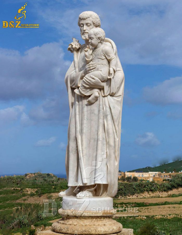 Marble Saint Josephs statue catholic saints statues for sale DZM-1585